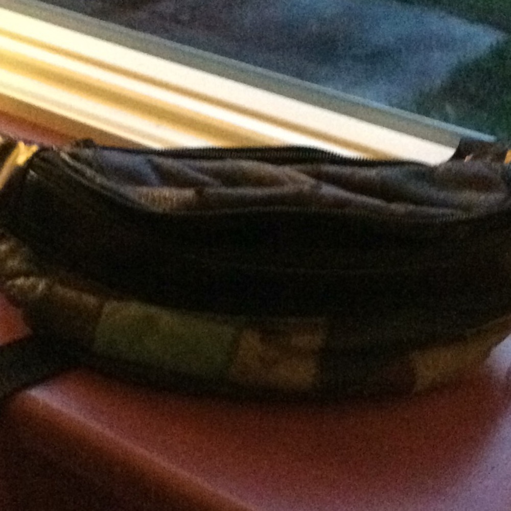 Cute Patchwork Different Color Leather Fanny Pack - image 5